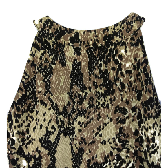 Kenneth Cole Snakeprint Sleeveless Fit and Flare - Picture 6 of 6
